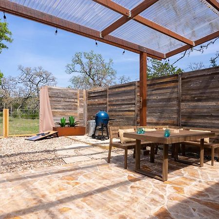 Romantic Tiny Luxury Retreat W Heated Pool, Sauna N Outdoor Shower In Wimberley 10 Acres Villa Екстериор снимка